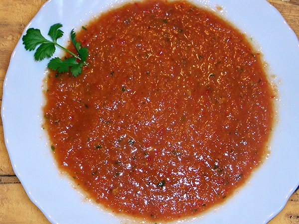 ricetta piccante gazpacho